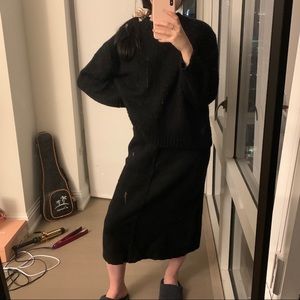 Bundle of ZARA Sweater and Skirt Women